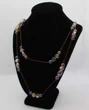 Load image into Gallery viewer, Double Strand Glass Bead Necklace
