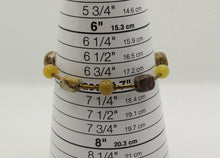 Load image into Gallery viewer, Jasper Stone and Topaz Bracelet