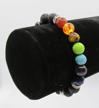 Load image into Gallery viewer, Natural Stone Chakra Bracelet