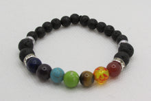 Load image into Gallery viewer, Natural Stone Chakra Bracelet