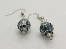 Load image into Gallery viewer, Antique Finished Teal and Silver
