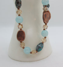 Load image into Gallery viewer, Copper and Ice Necklace
