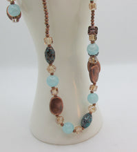 Load image into Gallery viewer, Copper and Ice Necklace
