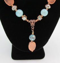 Load image into Gallery viewer, Copper and Ice Necklace
